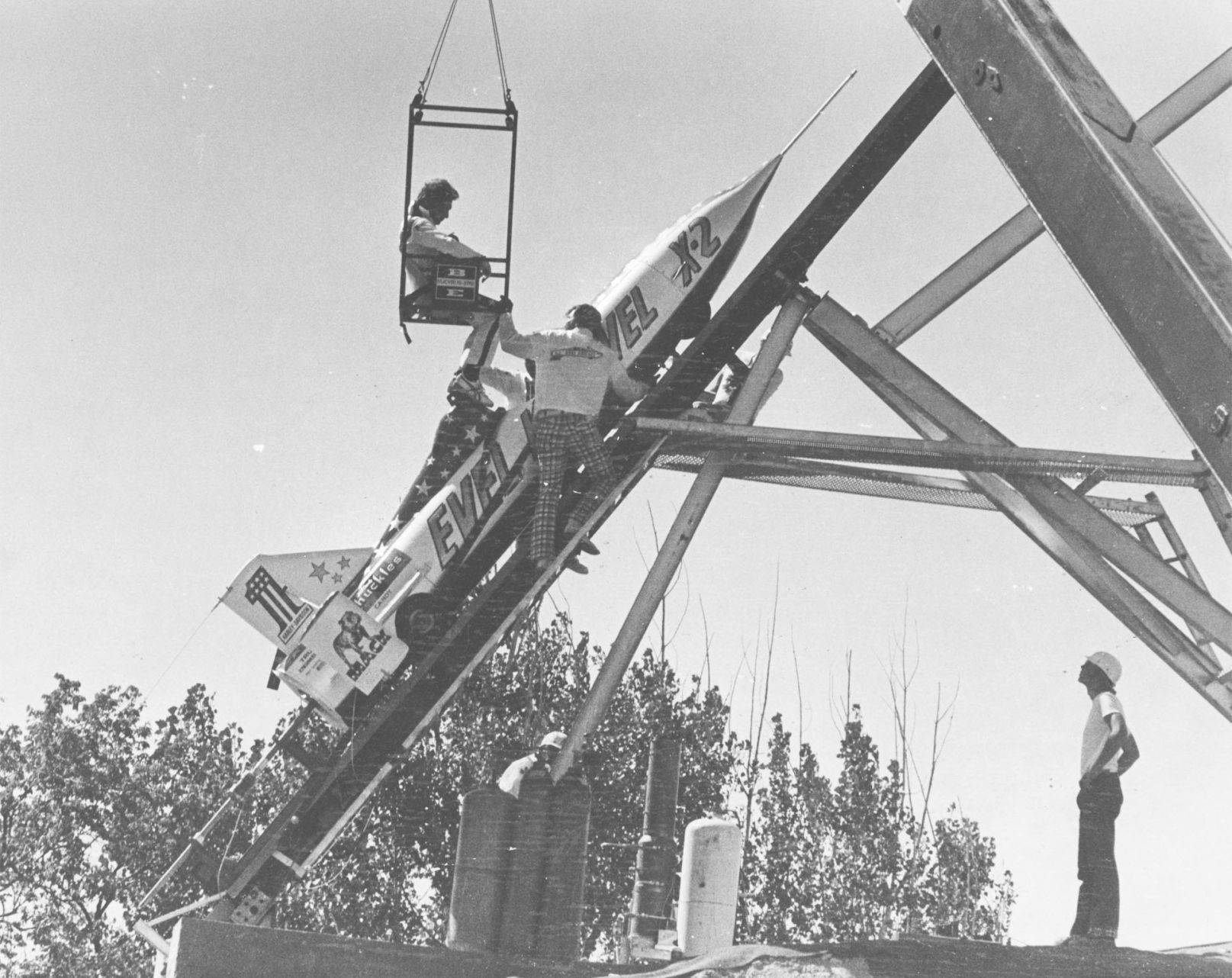 Evel Knievel, September 1974